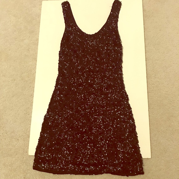 Amber Blue | Dresses | Amber Blue Sequined Dress Sz Small | Poshmark